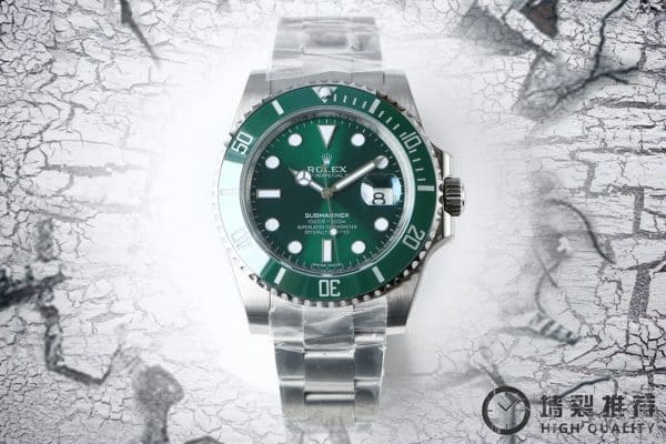 Rolex Submariner "Hulk" Green Dial Men's Luxury Watch 116610LV-97200