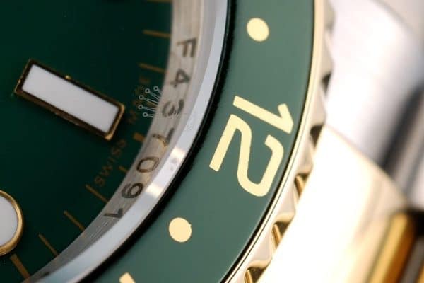 Rolex GMT Master II Green Ceramic Bezel Green Dial Tachymeter