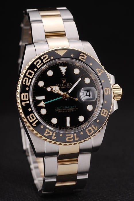 Rolex GMT Master II Black Ceramic Tachymeter Black Dial