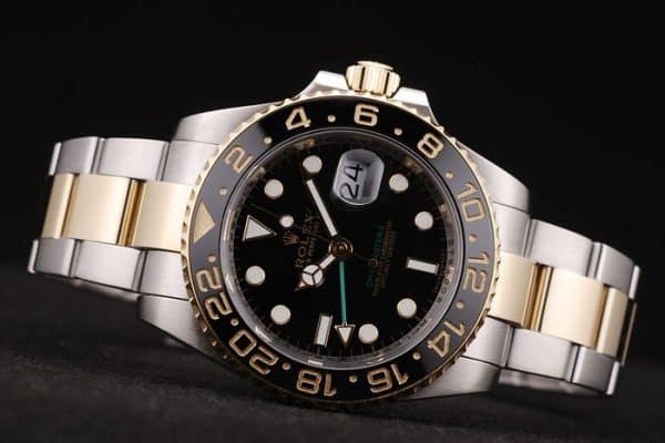 Rolex GMT Master II Black Ceramic Tachymeter Black Dial