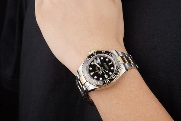 Rolex GMT Master II Black Ceramic Tachymeter Black Dial