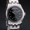 Swiss Tudor Classic Stainless Steel Bracelet Silver Black Dial 80300