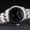 Swiss Tudor Classic Stainless Steel Bracelet Silver Black Dial 80300