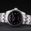 Swiss Tudor Classic Stainless Steel Bracelet Silver Black Dial 80300
