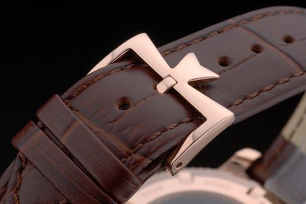 Vacheron Constantin Replica Watches Luxury Leather 80226