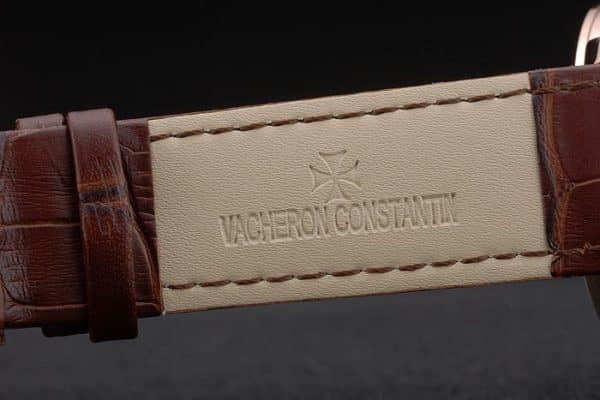 Vacheron Constantin Replica Watches Luxury Leather 80226