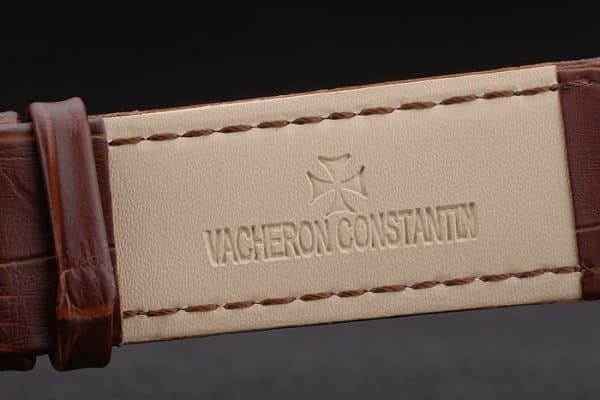 Vacheron Constantin Replica Watches Luxury Leather 80228