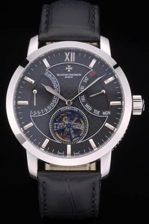 Vacheron Constantin Replica Watches Luxury Leather 80229