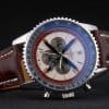 Breitling Certified Brown Leather Strap Beige Dial Chronograph 80175