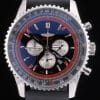 Breitling Certified Black Rubber Strap Black Dial Chronograph 80182