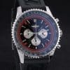 Breitling Certified Black Rubber Strap Black Dial Chronograph 80182