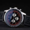 Breitling Certified Black Rubber Strap Black Dial Chronograph 80182