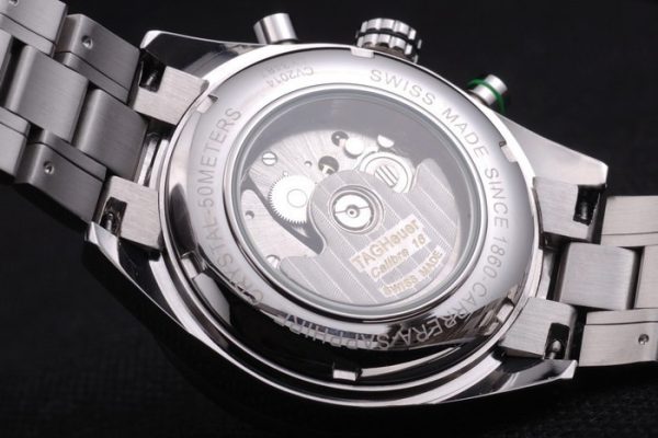 Black Carrera Replica Watches 3756