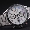 White Carrera Replica Watches 3760