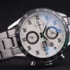 White Carrera Replica Watches 3761