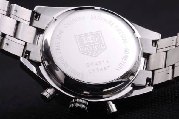 Black Carrera Replica Watches 3757